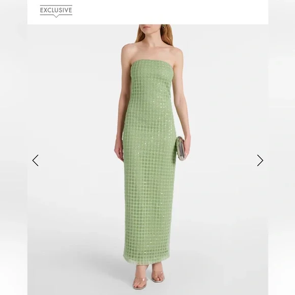 Rotate Embellished Strapless Gown - Picture 1 of 5